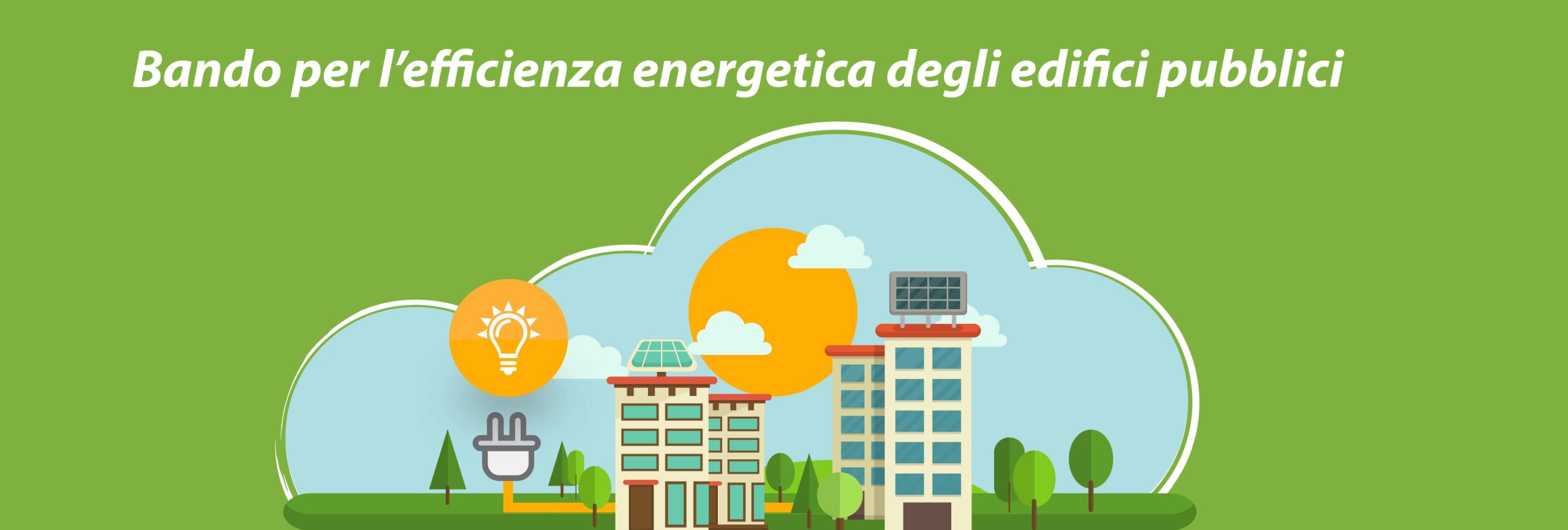 Bando per l’efficienza energetica degli edifici pubblici comunali