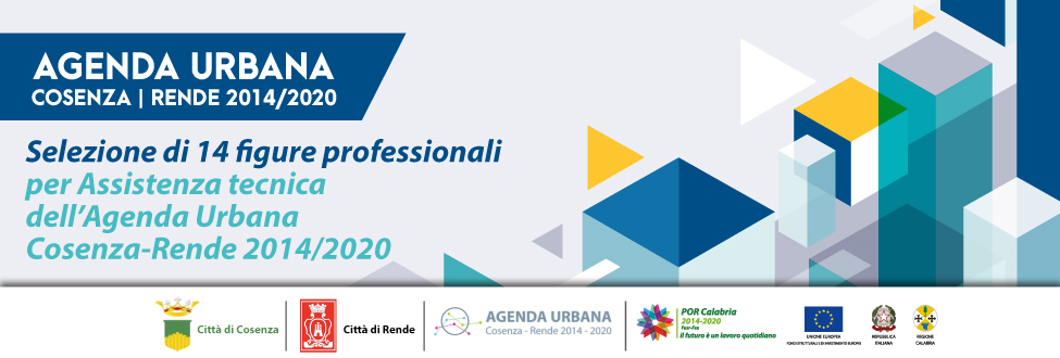 Agenda Urbana Cosenza - Rende 2014-2020