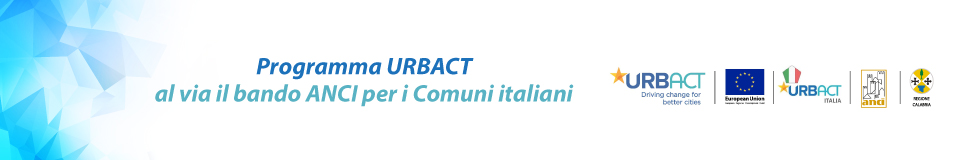 Programma URBACT: bando ANCI e Infoday