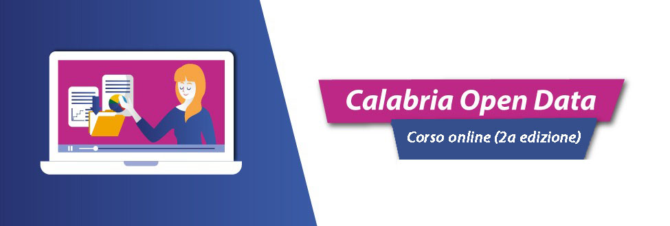 Seconda edizione del corso on-line Calabria Open Data