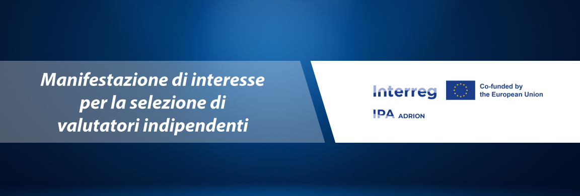 Programma Interreg ADRION - Manifestazione di interesse per la selezione di valutatori indipendenti
