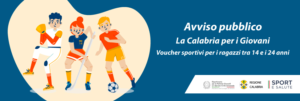 La Calabria per i Giovani - Azione Voucher sportivi - INDIVIDUAZIONE DEI GIOVANI