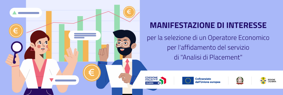 Manifestazione di interesse per la selezione di un operatore economico da invitare alla successiva procedura sottosoglia per affidamento diretto ai sensi dell’Art. 50, Comma 1, Lett. B) D. LGS. 36/2023 avente ad oggetto l’affidamento diretto del servizio di valutazione relativo all’approfondimento tematico “Analisi di Placement”