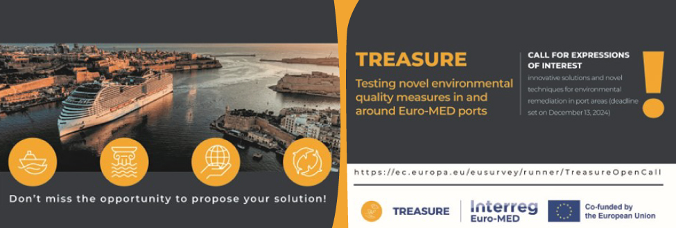 CPMR Commissione Intermediterranea | INTERREG EURO-MED TREASURE - Call for proposal