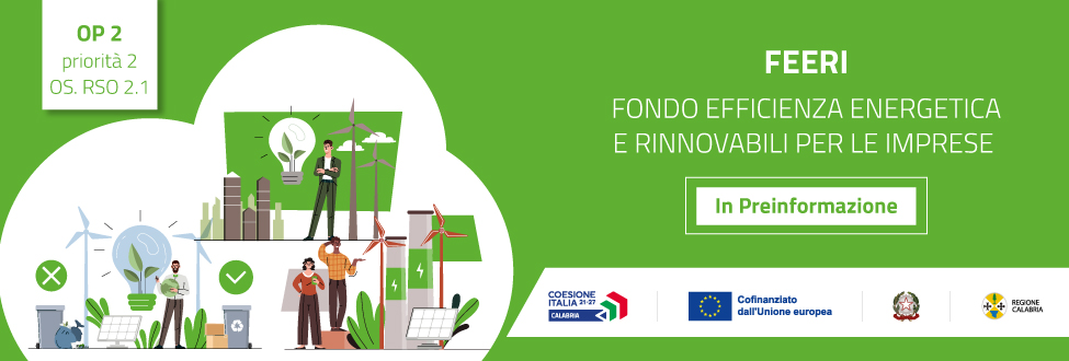 Aziende più green: nasce il Fondo Efficienza Energetica e Rinnovabili per le Imprese (FEERI) Aziende più green: nasce il Fondo Efficienza Energetica e Rinnovabili per le Imprese (FEERI)