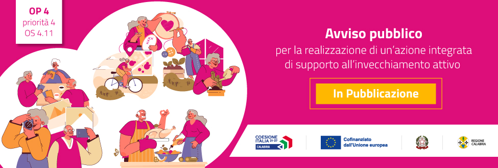 Pubblicato l’Avviso “Allegra-mente”: 3 milioni di euro per sostenere l’invecchiamento attivo Pubblicato l’Avviso “Allegra-mente”: 3 milioni di euro per sostenere l’invecchiamento attivo