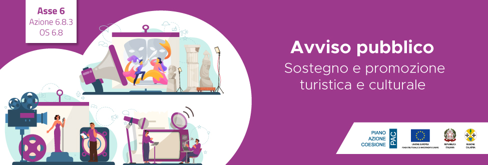 Avviso Pubblico “Sostegno e promozione turistica e culturale”