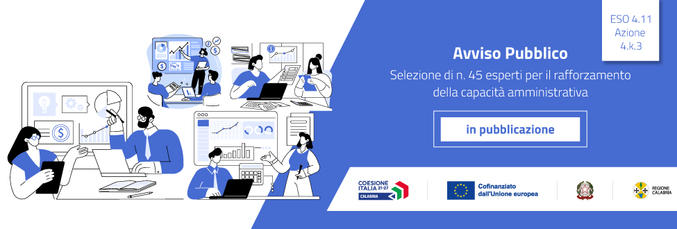 Avviso pubblico per esperti in ambito socio-sanitario: 45 posizioni aperte in Calabria, sportello candidature attivo