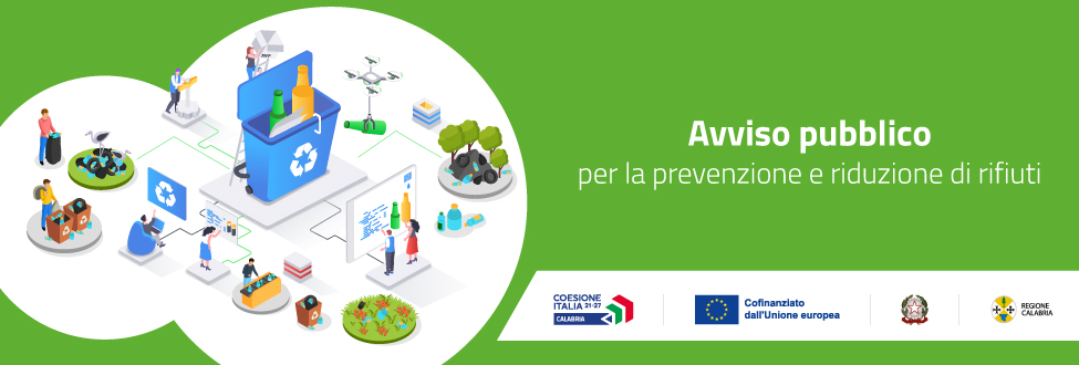 Avviso pubblico per la prevenzione e riduzione di rifiuti