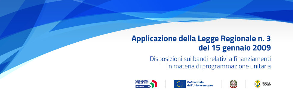 NEWS – Applicazione della Legge Regionale n. 3 del 15 gennaio 2009 NEWS – Applicazione della Legge Regionale n. 3 del 15 gennaio 2009