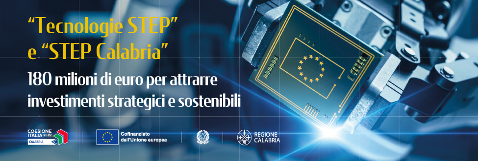 Al via in Calabria le misure “STEP”: 180 milioni per investimenti in tecnologie digitali, deep tech e green