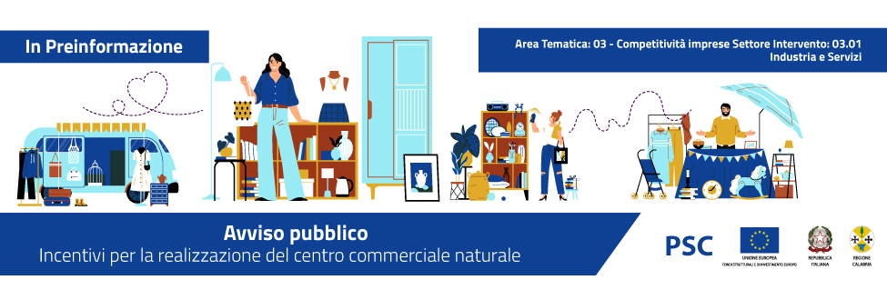 Avviso pubblico Incentivi per la realizzazione del centro commerciale naturale
