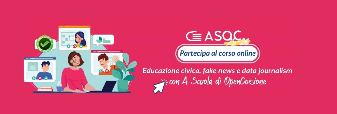 Educazione civica, fake news e data journalism con ASOC