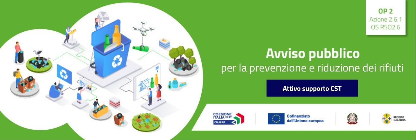 Il CST a supporto dei Comuni per l’Avviso pubblico sulla prevenzione e riduzione dei rifiuti