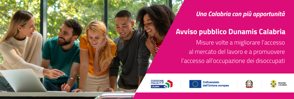 Dunamis Calabria - Incentivi all'occupazione alle imprese per nuove assunzioni
