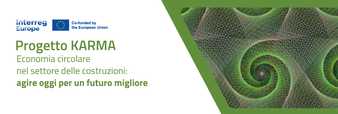 Progetto INTERREG KARMA: il 3 dicembre il Working Group online su rifiuti edili e gestione sostenibile